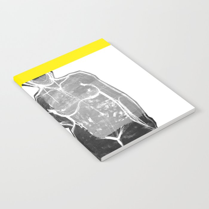 yellow painted  Notebook