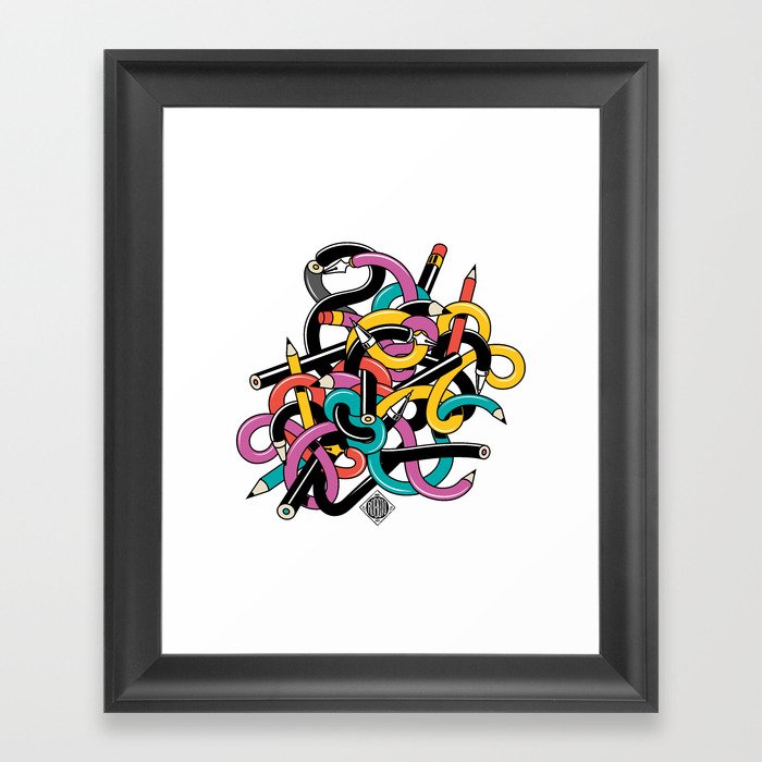Knot Framed Art Print