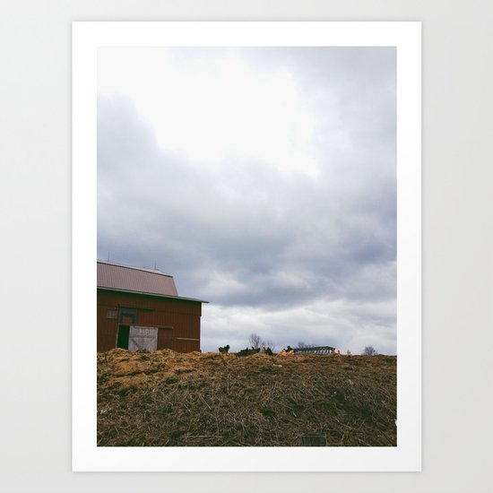 Fran's Farm Art Print