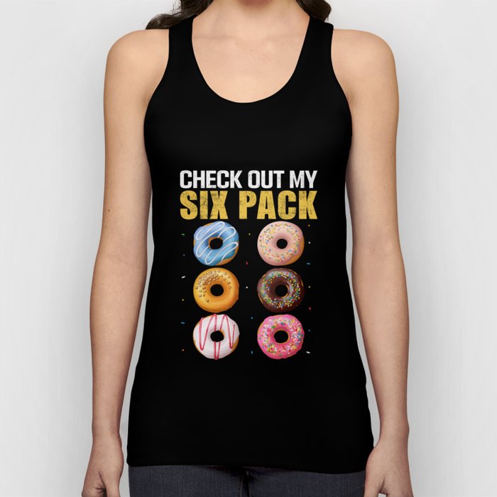 Check Out My Six Pack Donuts Tank Top