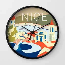 Nice – Daytime Version Wall Clock