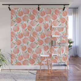 Pink peaches Wall Mural