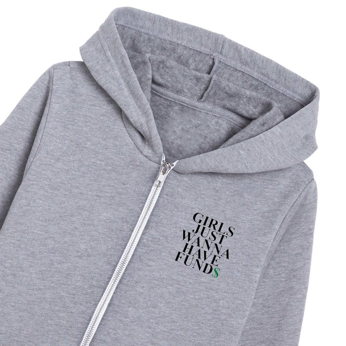 Girls shop slogan hoodie