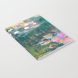 water lilies : Monet Notebook