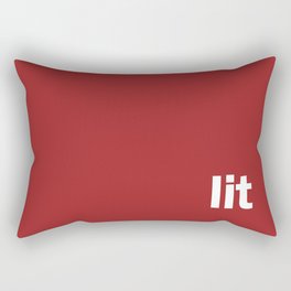 lit Rectangular Pillow