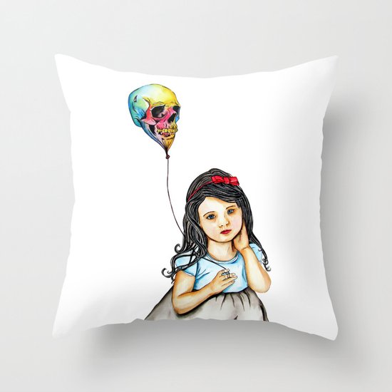 Picture of Innocence Throw Pillow