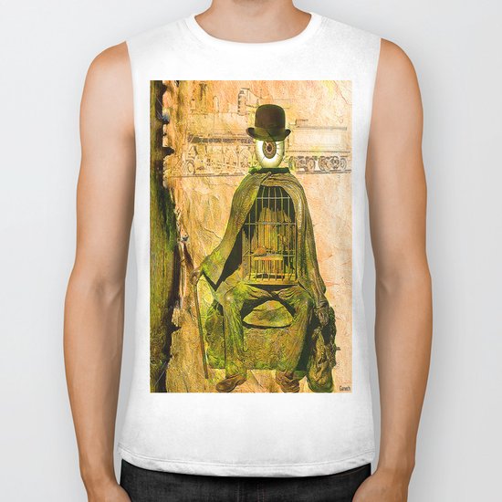 Monsieur Bone et la liberté Biker Tank
