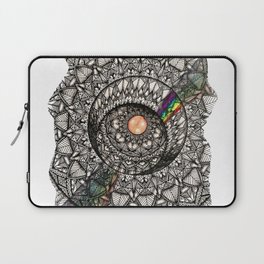 Rainbow mandala Laptop Sleeve