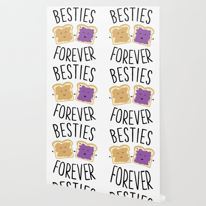 Cute Funny Peanut Butter Jelly Besties Forever Best Friends