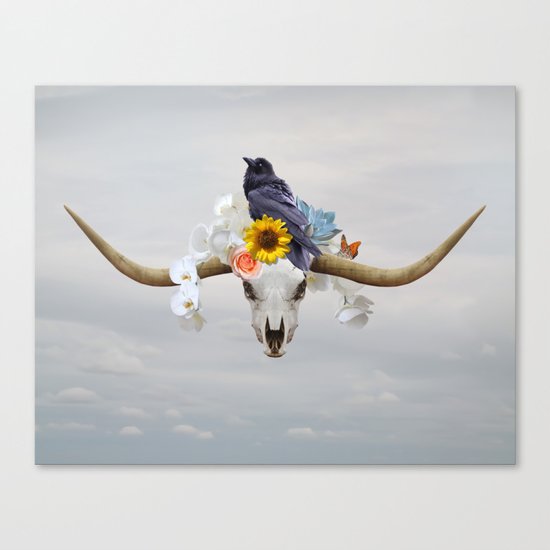 Flora and Fauna Canvas Print
