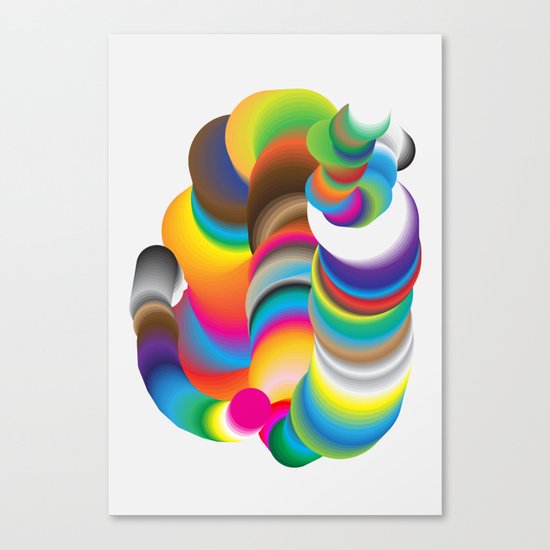 Flow Canvas Print