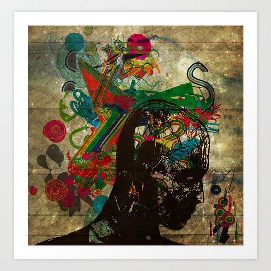 creative procrastination Art Print