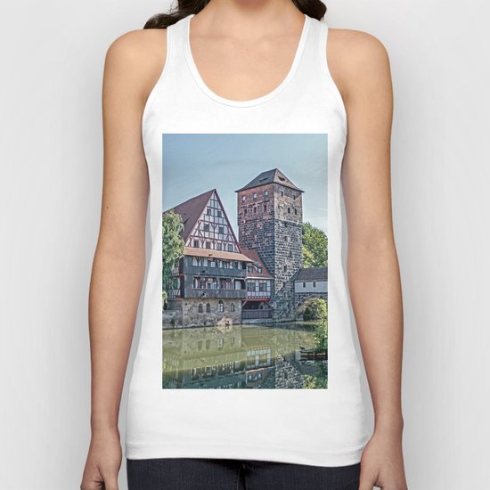 Romantic Nuremberg, -Franken-Bavaria-Germany Unisex Tank Top