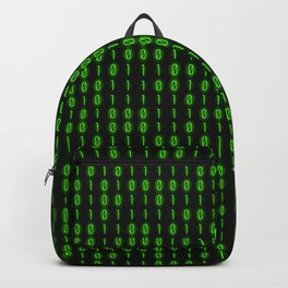 Binary Code Inside Backpack