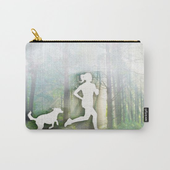 Forest Run Carry-All Pouch