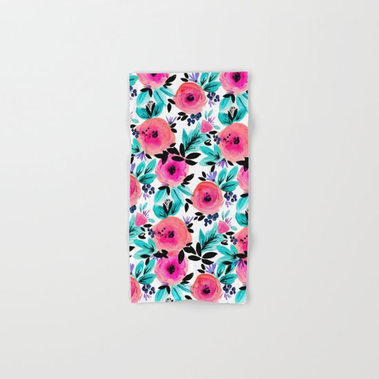 Savannah Flower Hand & Bath Towel