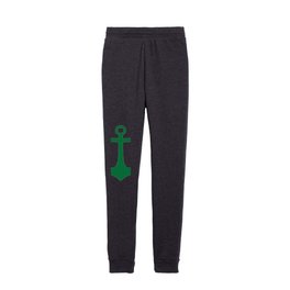 Anchor (Olive & White) Kids Joggers