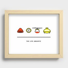 The Life Aquatic, Four Icon Challenge Recessed Framed Print