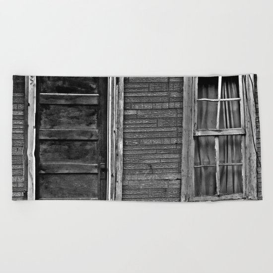 The Grand Door And Window Beach Towel