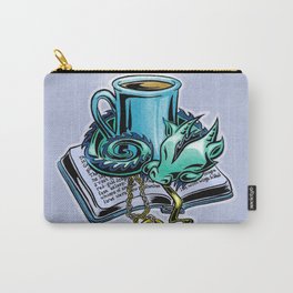 Snuggly dragon and a coffee cup Carry-All Pouch