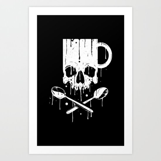 Coffee Pirates Art Print