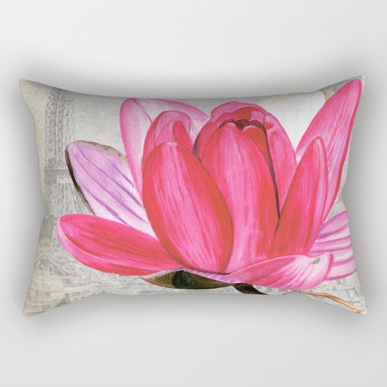 Macro Flower #1 Rectangular Pillow