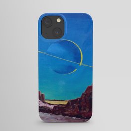 Saturn From Titan iPhone Case