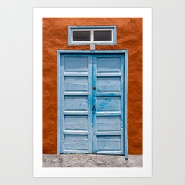 The Blue Door Art Print