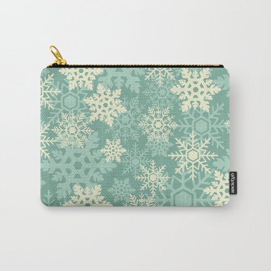 Snowflakes #1 Carry-All Pouch
