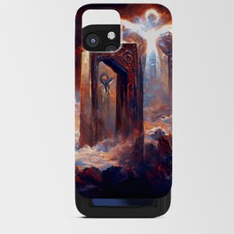 Ascending to the Gates of Heaven iPhone Card Case