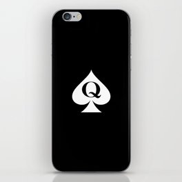 Queen of spades hotwife symbol iPhone Skin