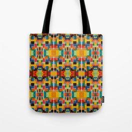 Colorful Oil Pastel Painting - Pattern Tote Bag