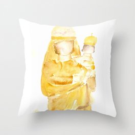 Our Lady of Prompt Succor Throw Pillow
