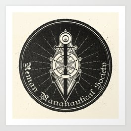 Reman Mananautical Society Insignia Art Print