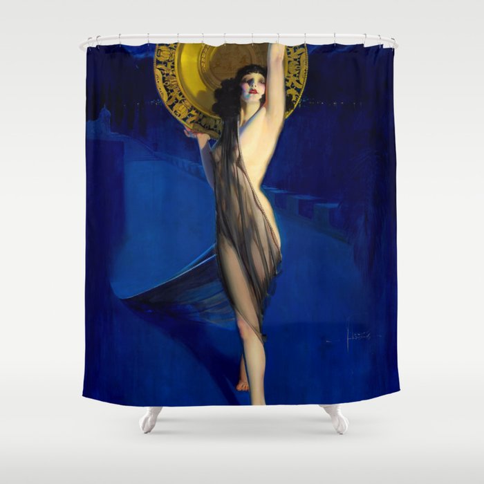 The Enchantress by Rolf Armstrong (c.1927) Shower Curtain