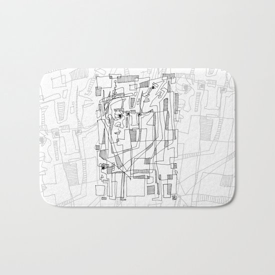 Conversation Bath Mat