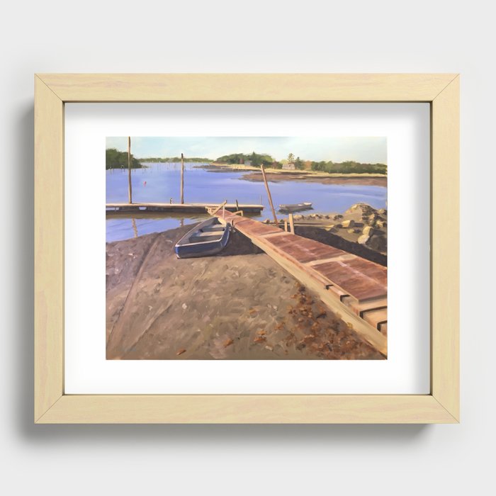 Beyond the Lobster Pound Recessed Framed Print