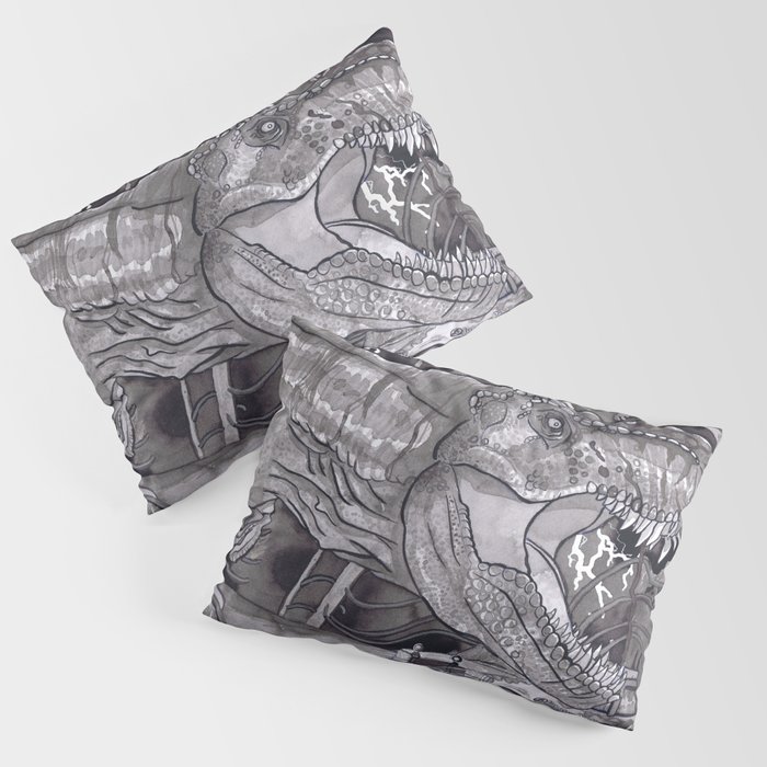 t-rex  Pillow Sham