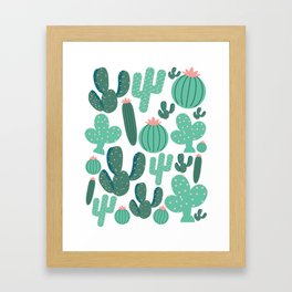 Cacti Framed Art Print