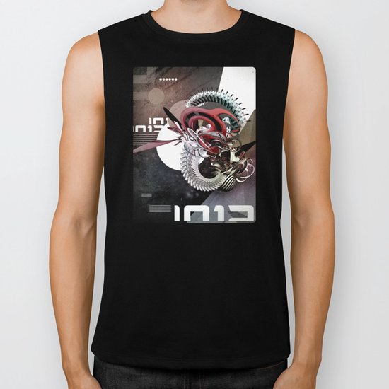 BZZSAWRMXX Biker Tank