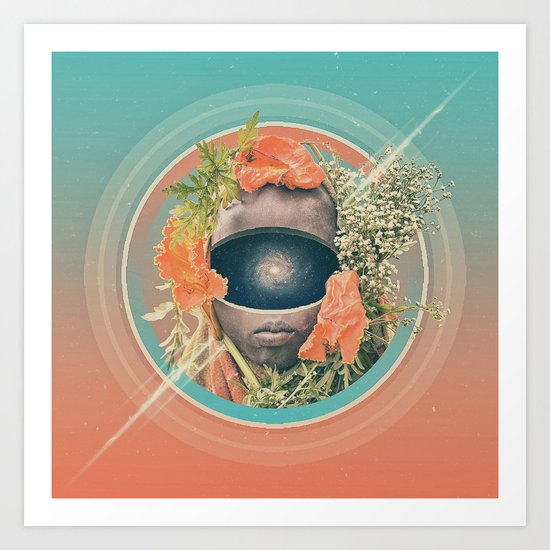 Stardust Riders Art Print