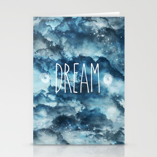 Dream in Blue Stationery Cards