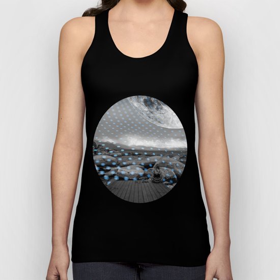 Blue waves Unisex Tank Top
