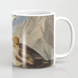 King Duck from Birds of America (1827) by John James Audubon etched by William Home Lizars Coffee Mug
