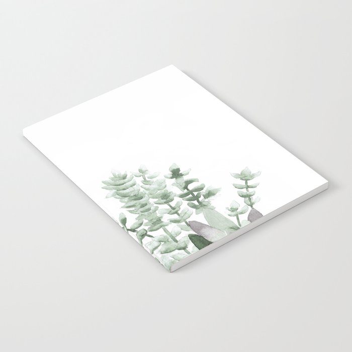 Succulent Notebook