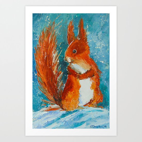 Protein Art Print
