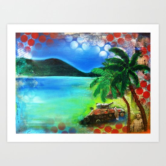 Flamenco Culebra Art Print