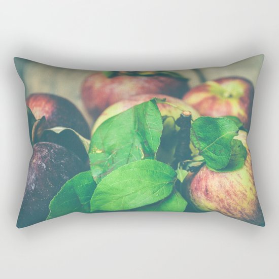 Autumn Apples Rectangular Pillow