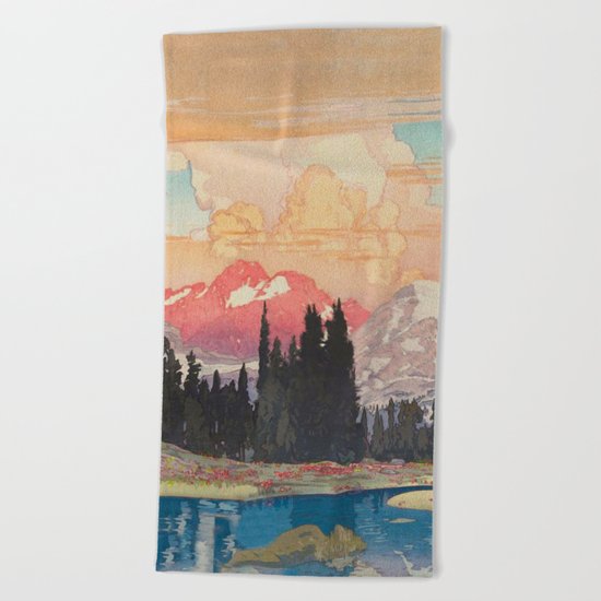 Storms over Keiisino Beach Towel
