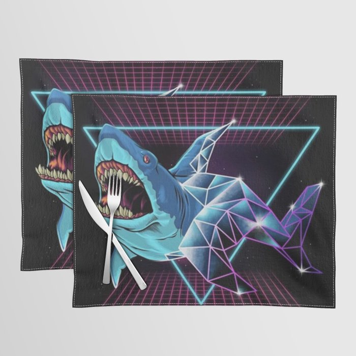 Shark 80s  Placemat